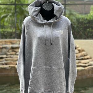NORTH FACE WOMENS WALLS HOODIE (XXL) GRAY